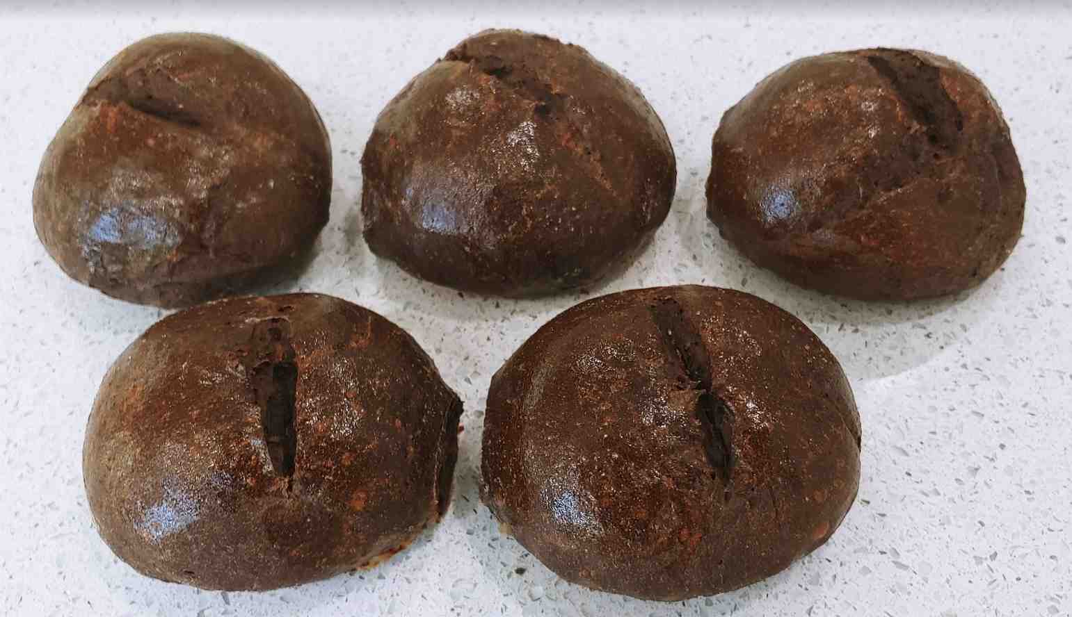 Pumpernickel Rolls