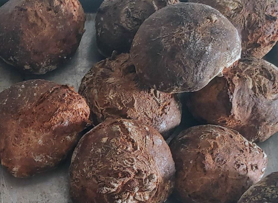 Roggenbrötchen Rye Rolls