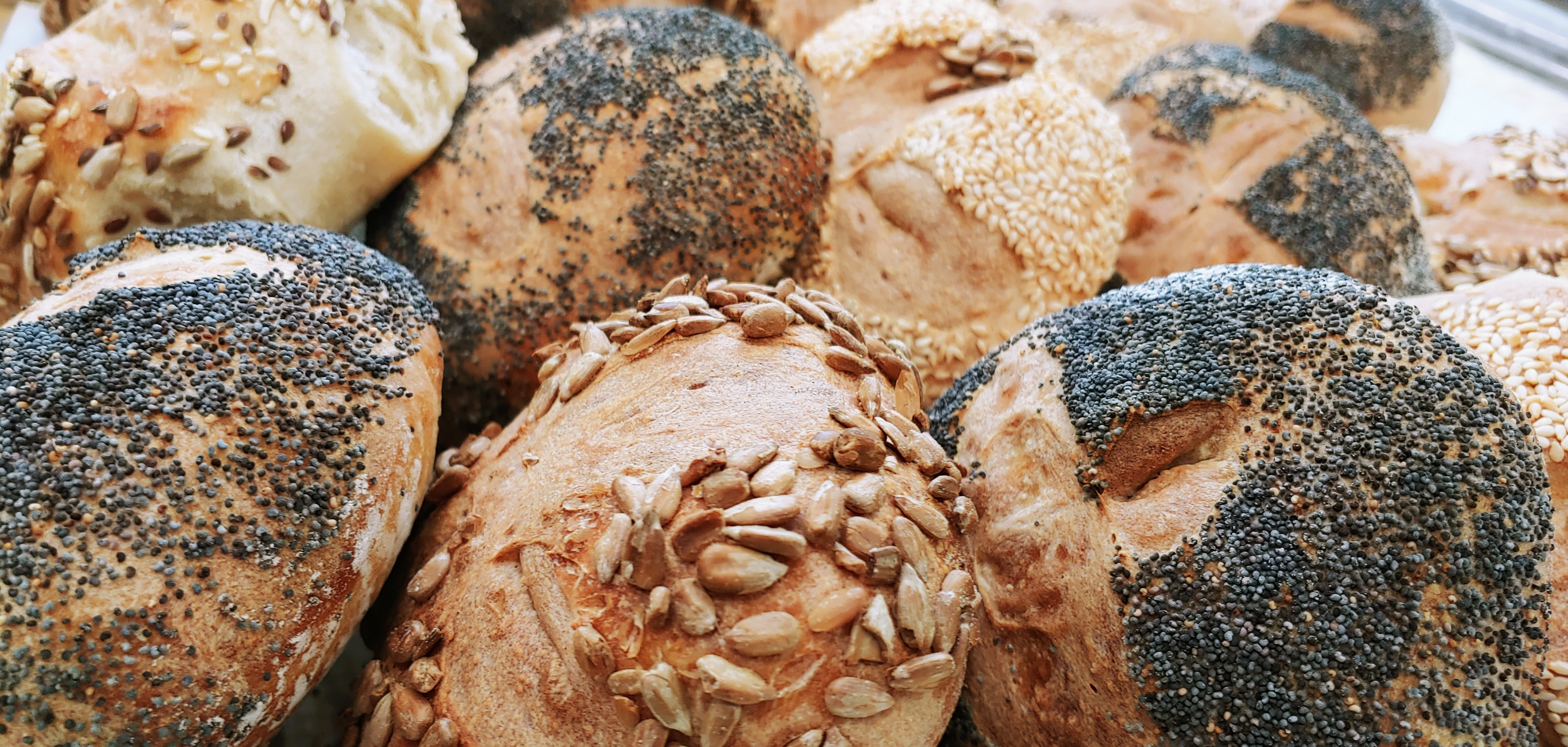 Kaiser Rolls with Toppings