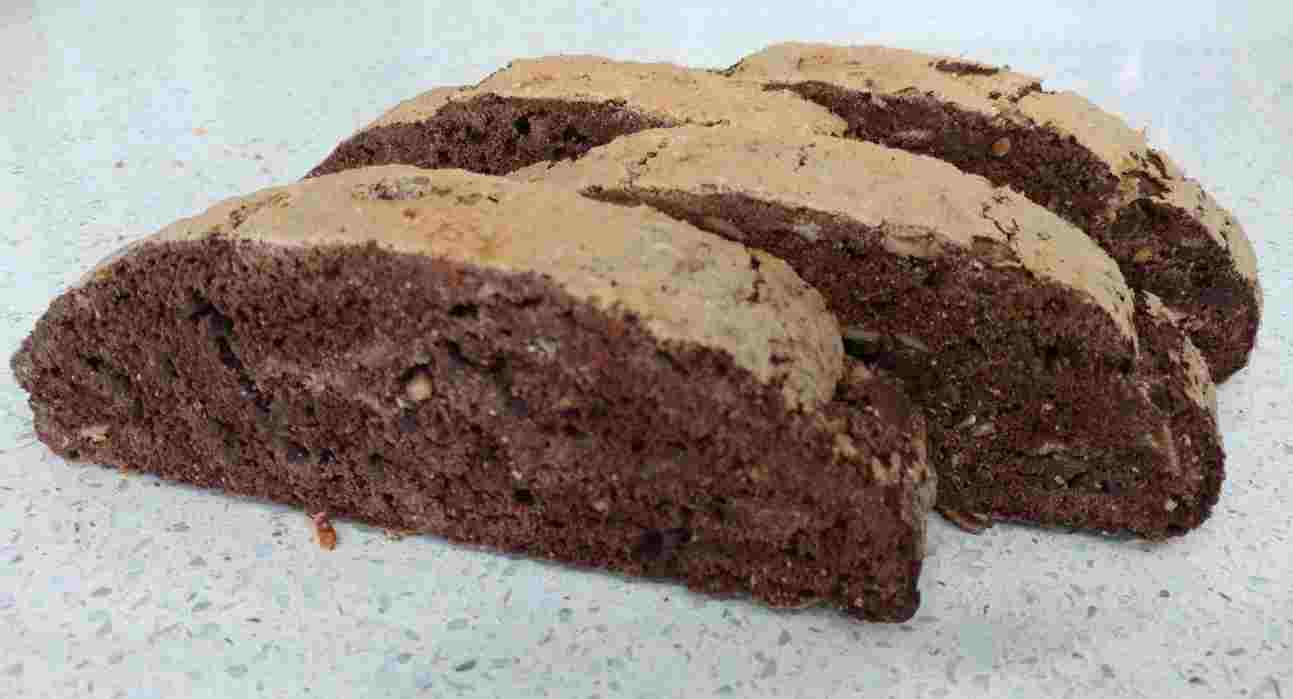 Chocolate Cranberry Monster Biscotti