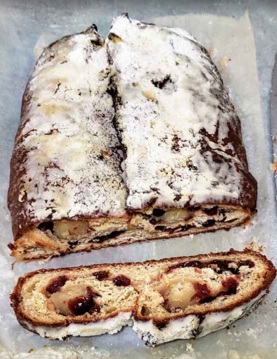 Stollen with Marzipan